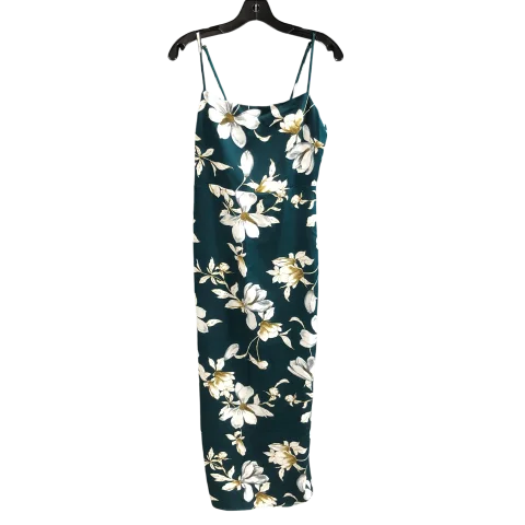 Dress Casual Maxi By Cmc In Green, Size: S