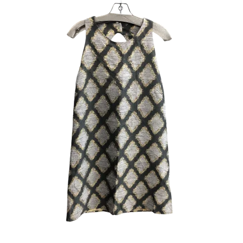 Dress Casual Midi By Collective Concepts In Black & Grey, Size: S