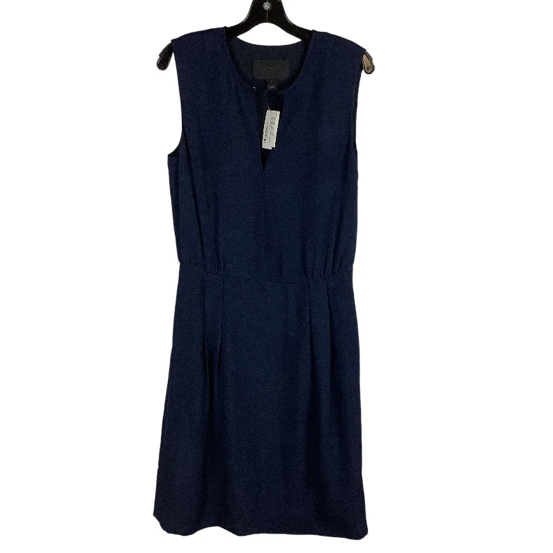 Dress Casual Midi By J. Crew In Navy, Size: 6