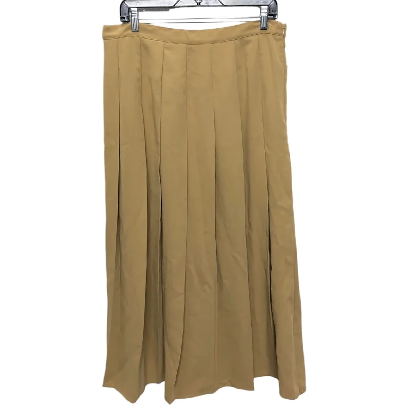 Skirt Maxi By Polo Ralph Lauren In Tan, Size: 12