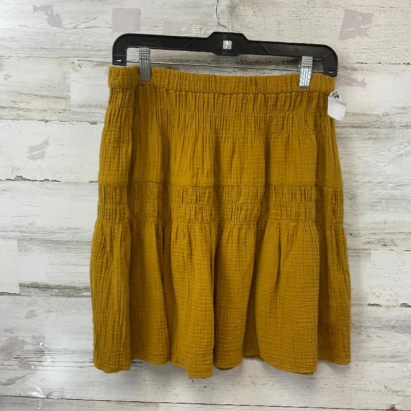 Skirt Mini & Short By Madewell In Brown, Size: M