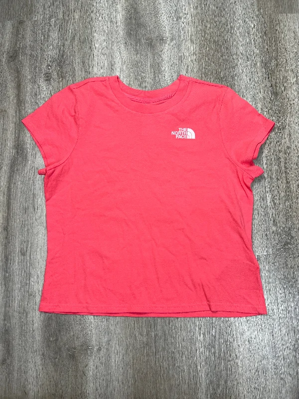 Top Short Sleeve By The North Face In Pink, Size: L