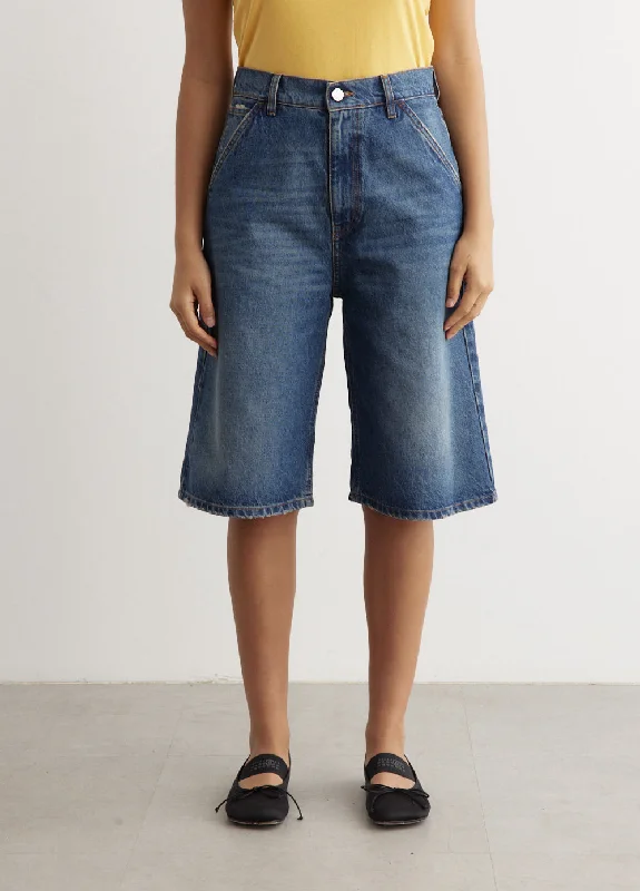 Bermuda Denim Pants