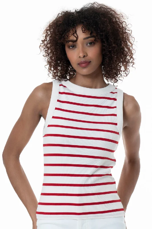 Ribbed Tank Top _ 153829 _ Milk