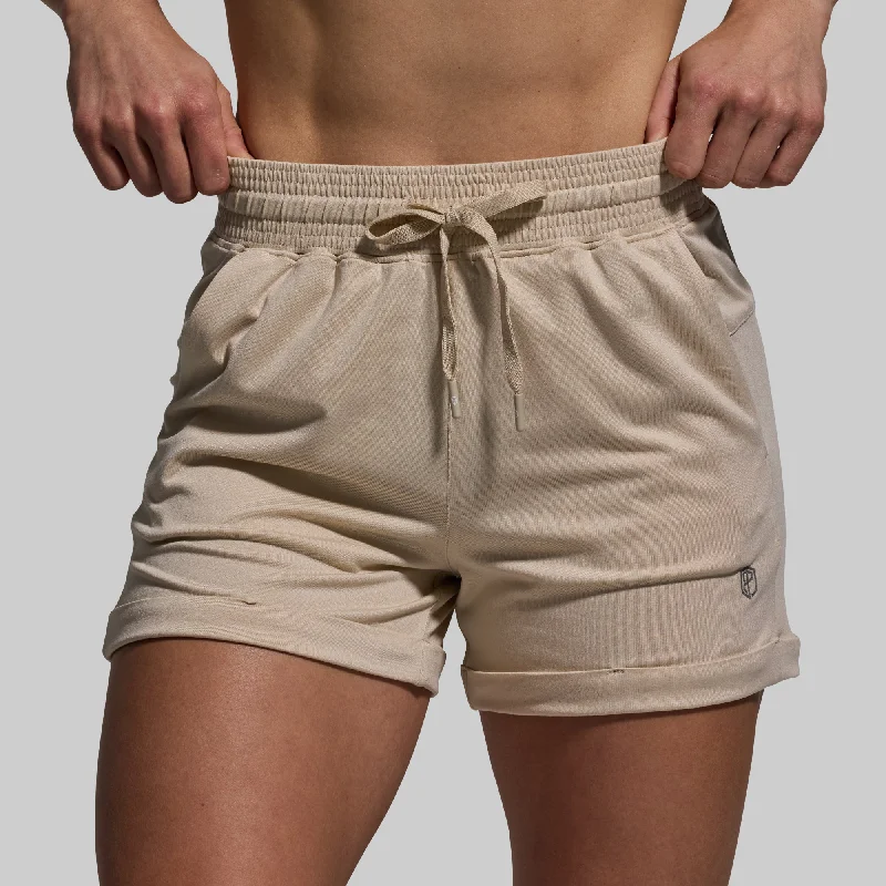 Women's Lounge Short (Oatmeal)