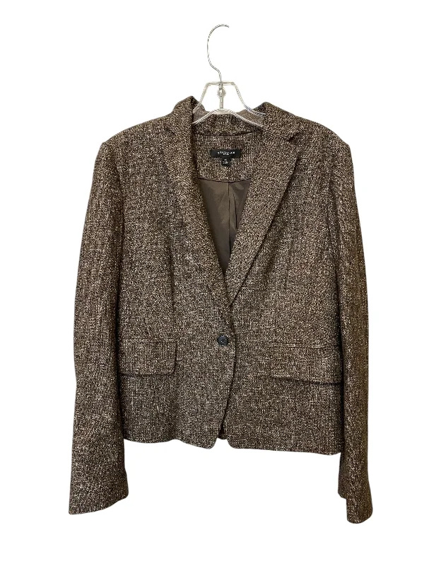 Blazer By Ann Taylor In Brown, Size: 12