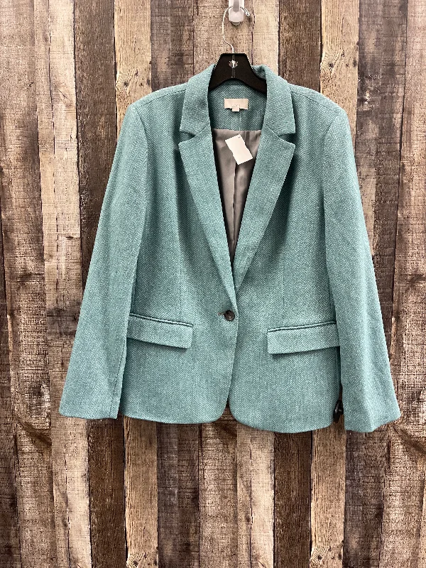 Blazer By Loft In Teal, Size: L