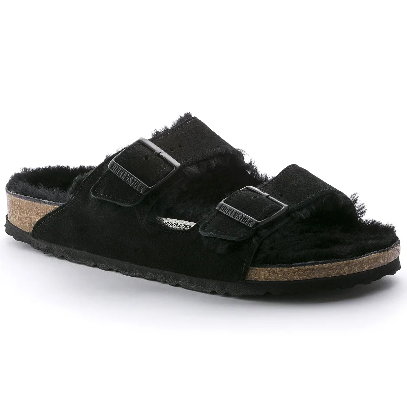 Arizona Shearling Sandals Narrow Width