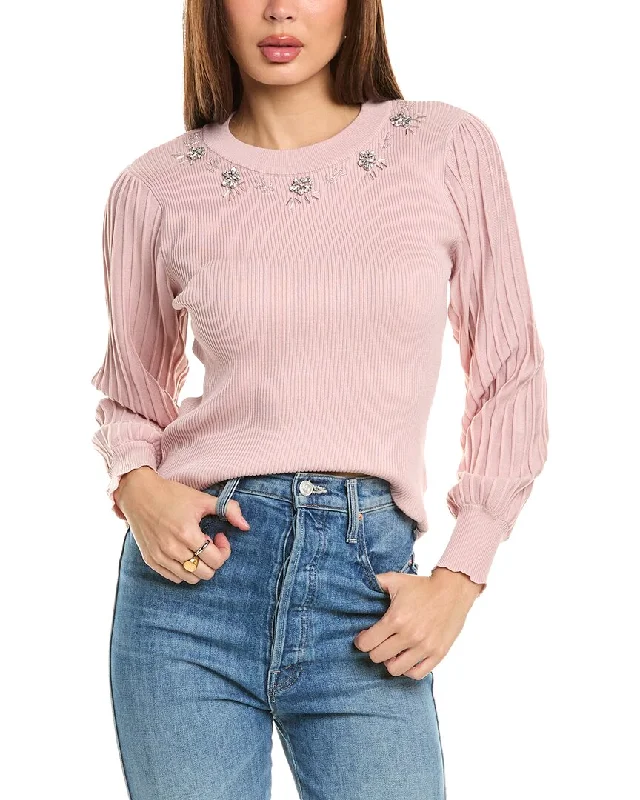 Nanette Nanette Lepore Embellished Sweater