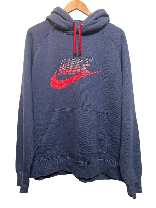 Nike Mens Blue Hoodie (Size XL)