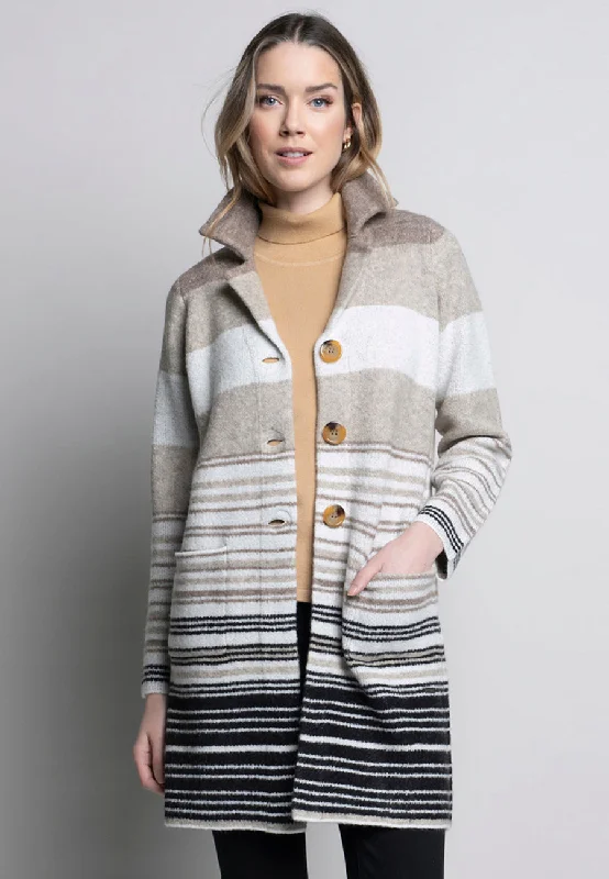 Button-Front Cardigan