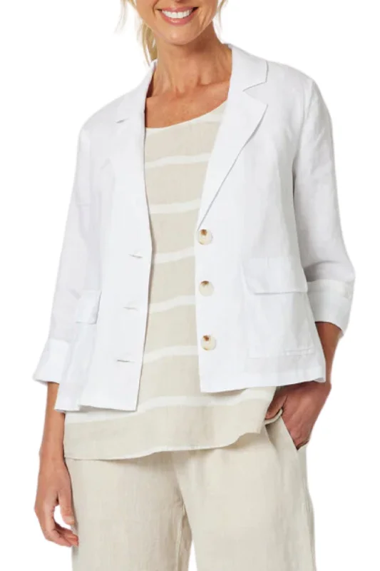 DANIELLE LINEN JACKET - 37285GS