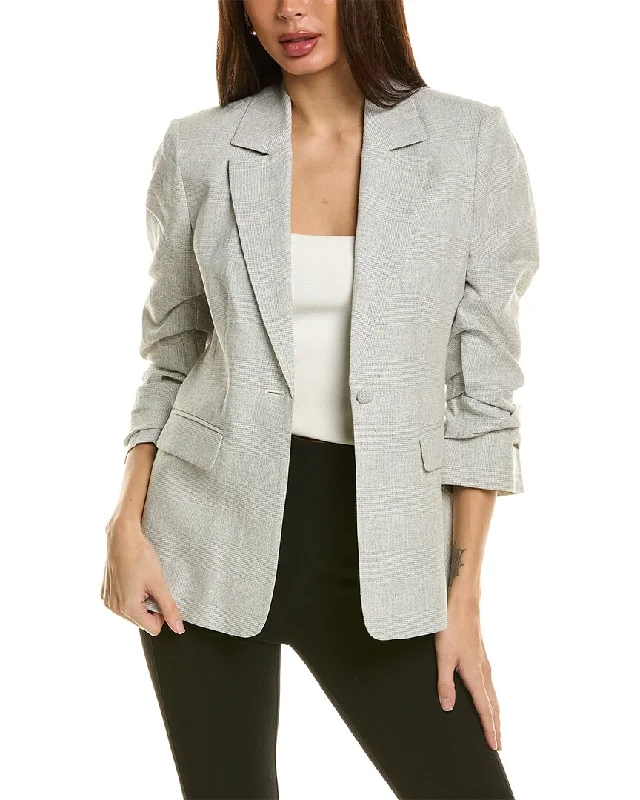 Elie Tahari The Victoria Linen-Blend Blazer