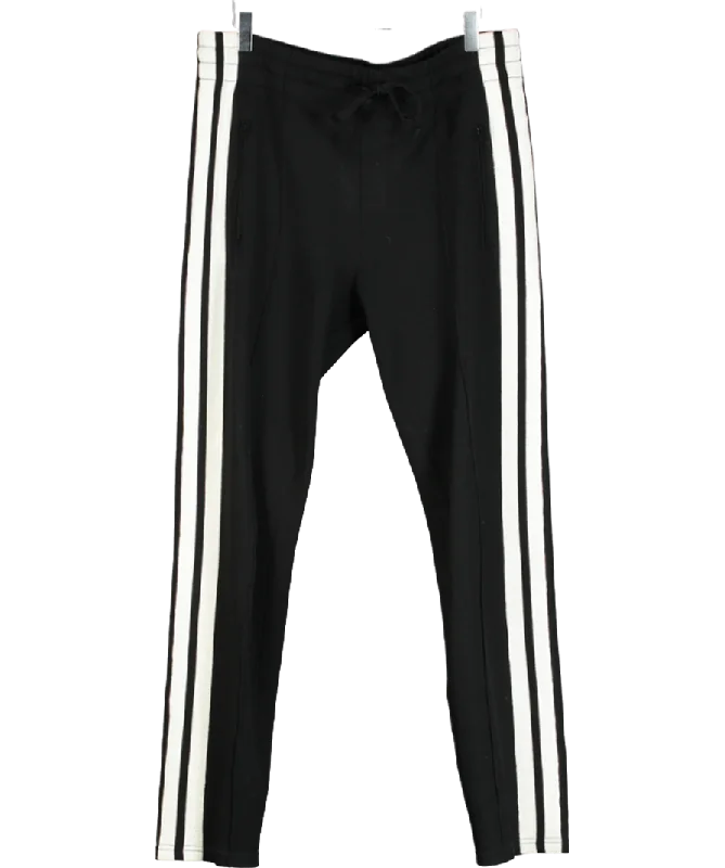 Isabel Marant Black Etoile Piping Jogger Pants UK 8