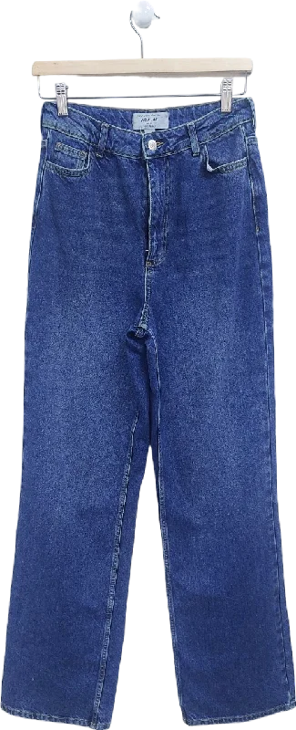 New Look Blue Wide Leg Jeans UK 8