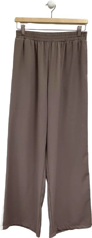 New Look Brown Wide Leg Trousers UK 8